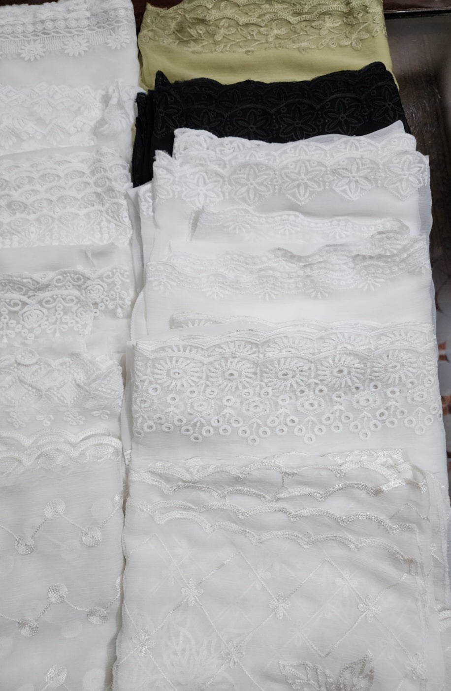 Shafoon CutworkEmbroidry Dupatta/Scarf